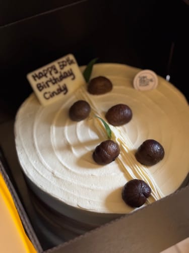 Jane T. review of [TOP SELLER] Chestnut Harvest Cake image 1 out of 1