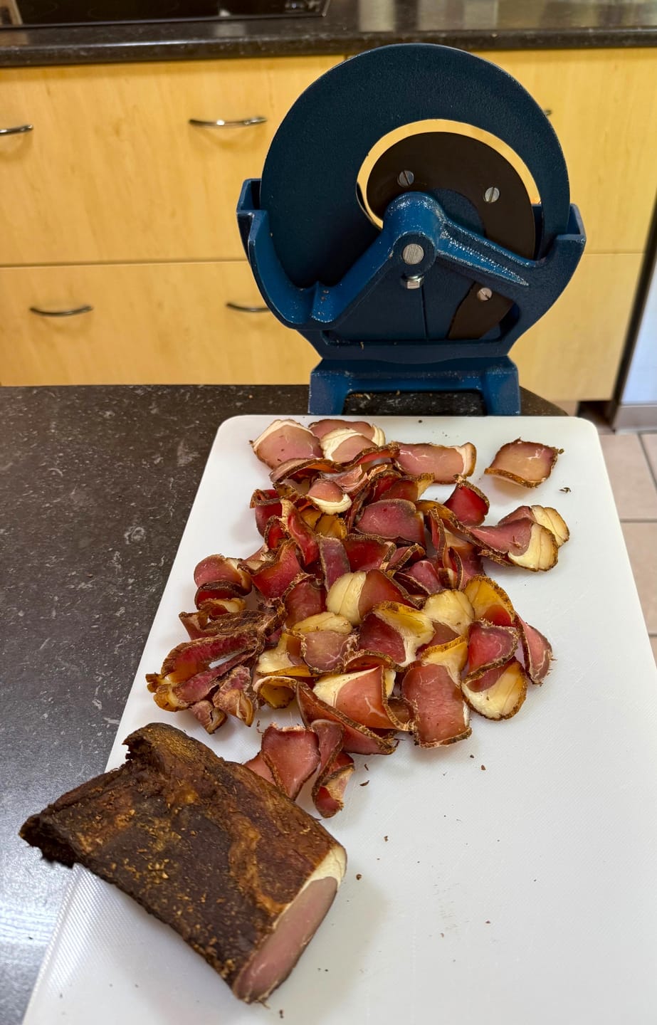 Customer photo review of Hand Biltong Slicer Multi