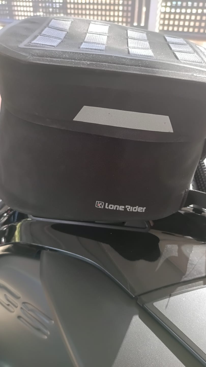 Customer photo review of Ranger Tank Bag