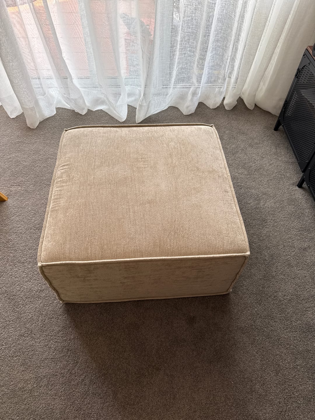 Customer photo review of M1 Ottoman Sofa Seat