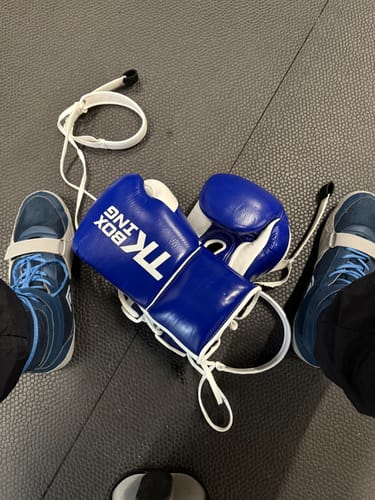 Customer photo review of Pro Sparring Gloves 2.0
