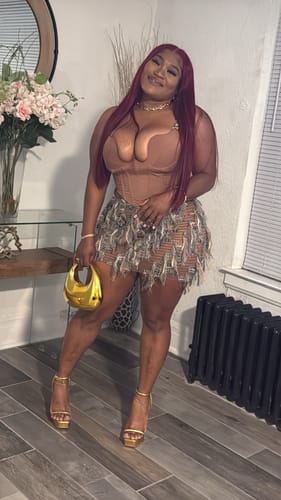 Customer photo review of Tassle Me Skirt Only