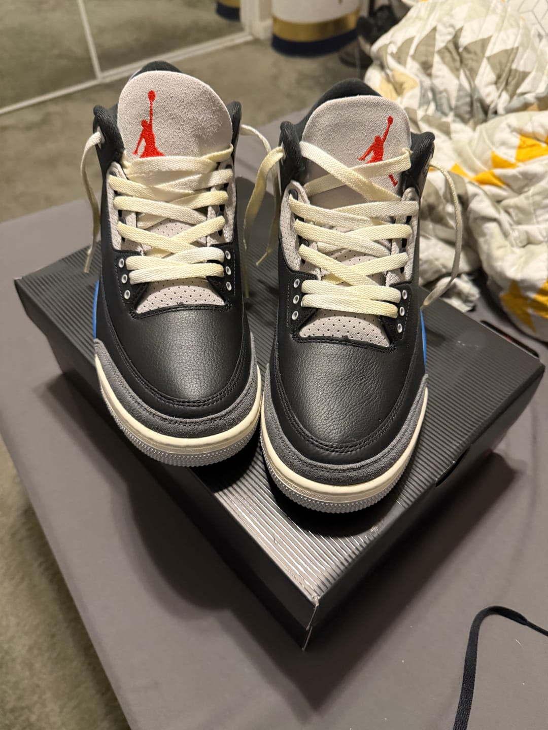 Customer photo review of Jordan Replacement Shoe Laces