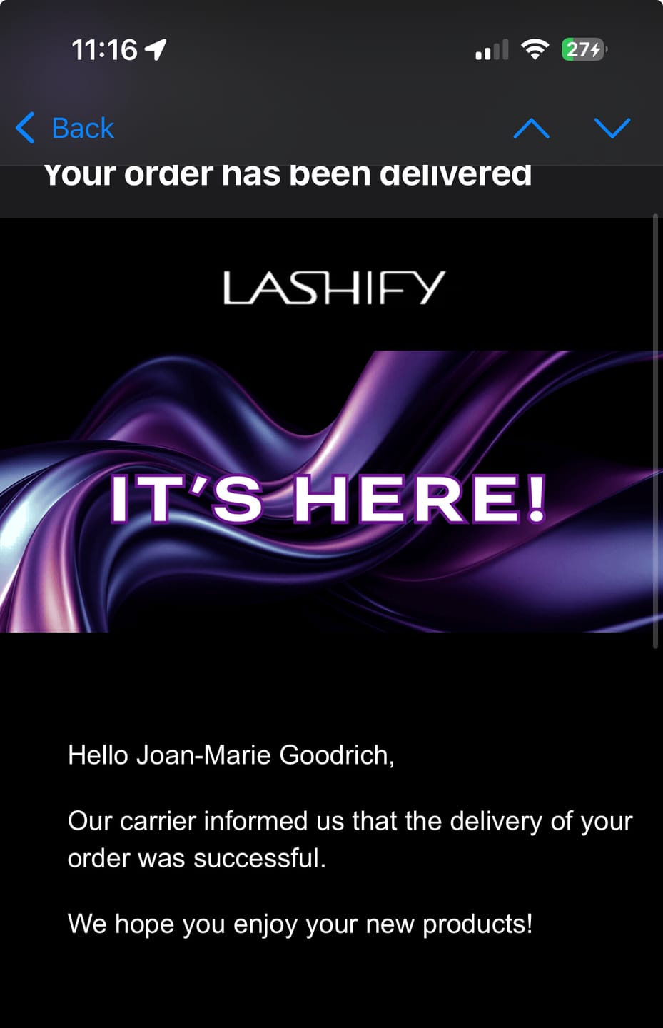 Customer photo review of Membership X Monthly