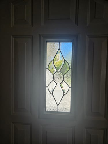Customer photo review of Western Reflections Princess Door Glass - 9.5" x 20.5" Frame Kit