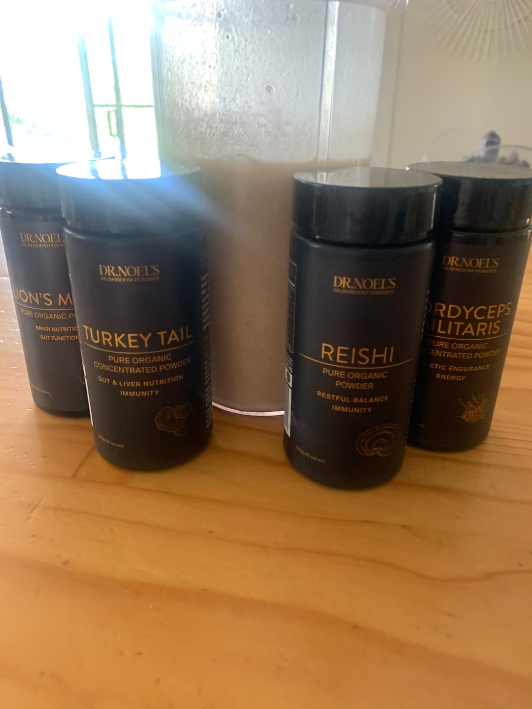 Customer photo review of Organic Turkey Tail Mushroom Extract Powder
