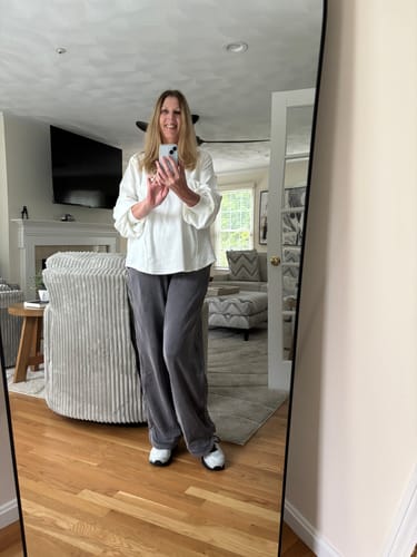Customer photo review of Haven Tall Sweatpant