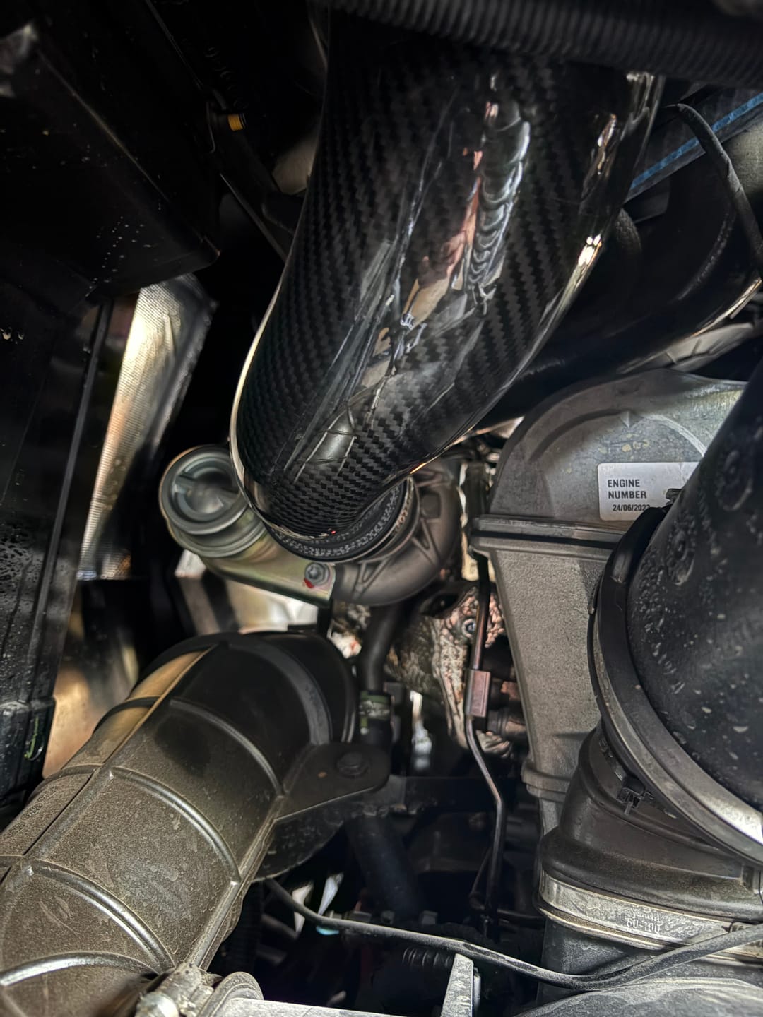 Customer photo review of RPM Can-Am X3 High Flow Carbon Intake Kit