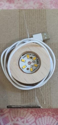 Customer photo review of Esfera de Cristal