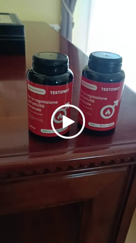 Customer video review of TESTOWIT - Regolazione ormonale 120 cps - 2x1