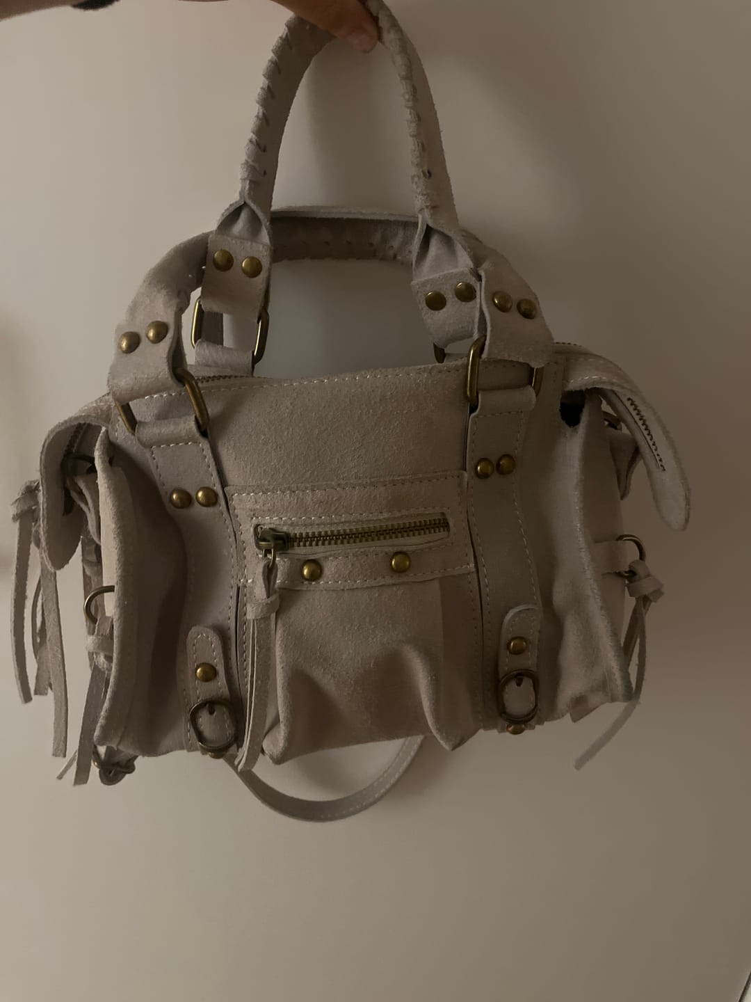 Customer photo review of Mini it girl bag off white