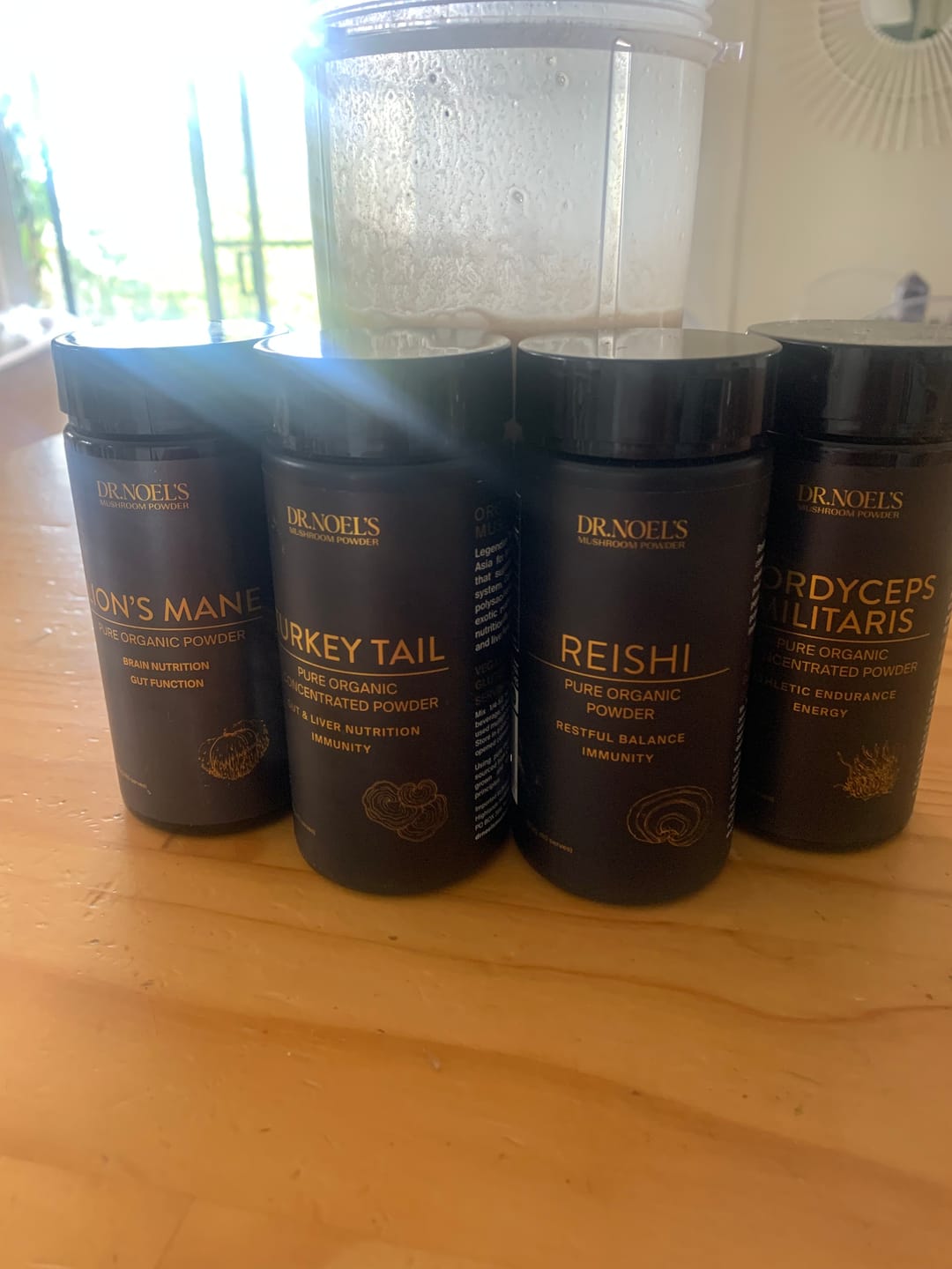 Customer photo review of Organic Lion's Mane Dual Extract Mushroom Powder