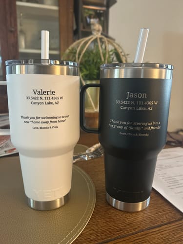 Customer photo review of Rambler Mug | 35 oz