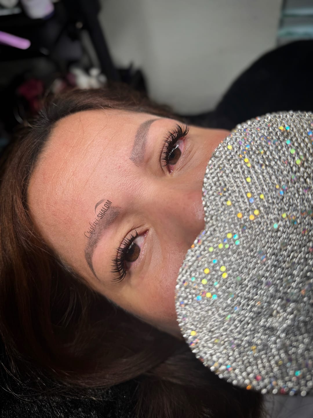 Customer photo review of Classic Lash Extensions 0.20mm