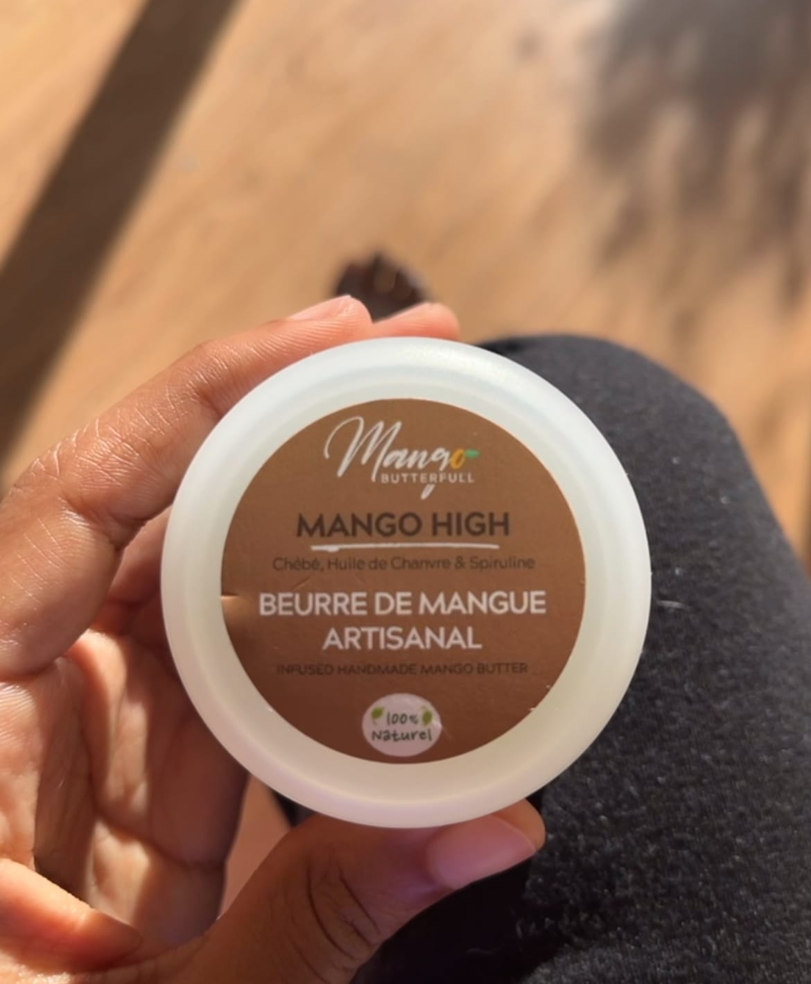 Customer photo review of Beurre de mangue artisanal HIGH