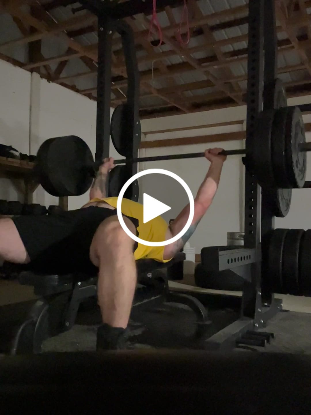 Customer video review of HGL Half Cage Squat Rack