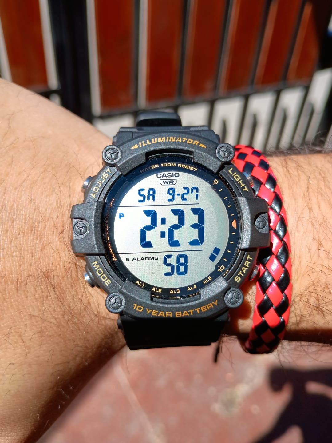 Customer photo review of Reloj Casio Vintage AE-1500WHX-1AVDF Negro