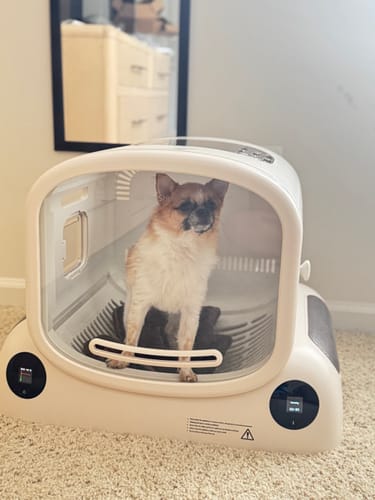 Customer photo review of Pet Dryer Box