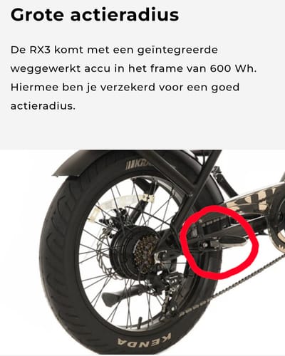 Customer photo review of Fatbike RX3