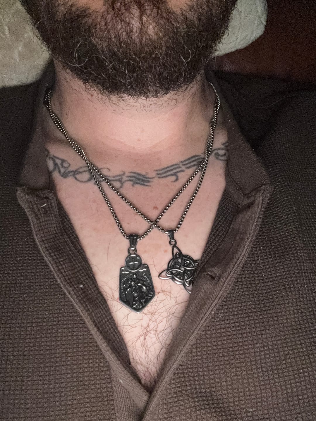 Customer photo review of VALKNUT CROSS.