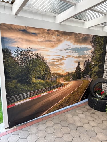 Customer photo review of Banner inkl. Druck