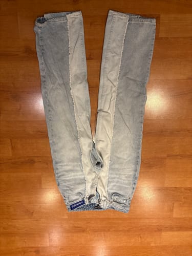 Customer photo review of REWORKED JEANS