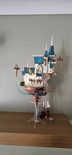 Customer photo review of Fantasy Steam Castle 3D Wooden Puzzle
