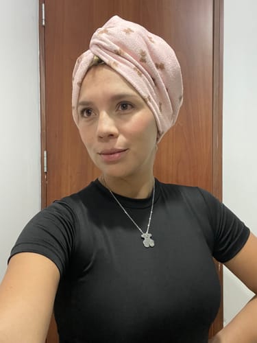 Customer photo review of Toalla de Microfibra Ultra-Absorbente