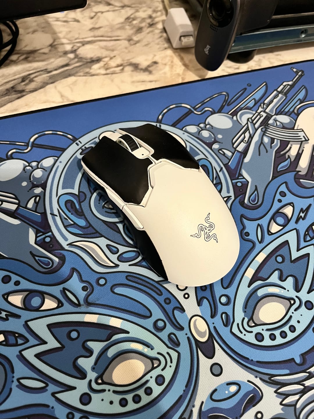 Customer photo review of Razer Viper V2 Pro için Hoverpad V3 Mouse Skate