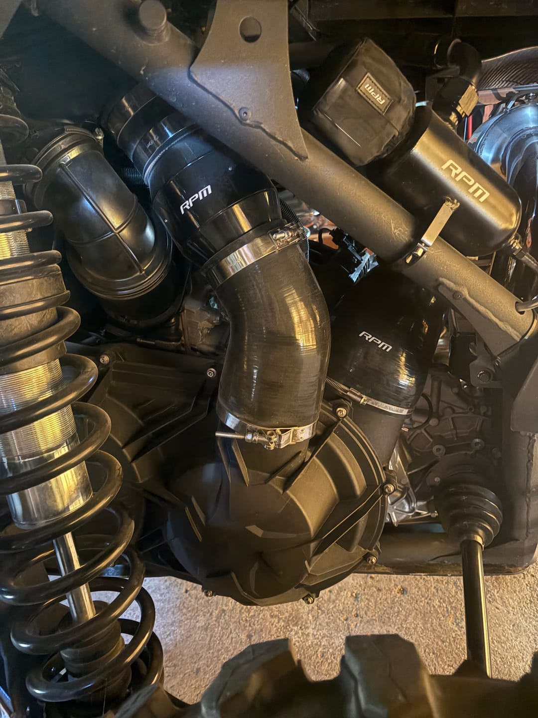 Customer photo review of RPM X3 "SHORTY" Reduced Height Silicone Clutch Exhaust Vent Silicone