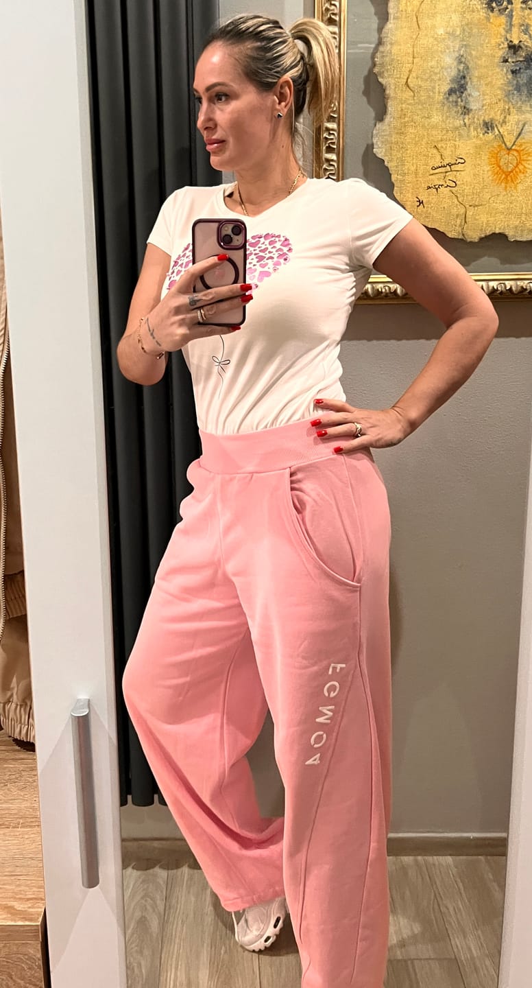 Customer photo review of Pantalone Baggy Ikonic FW 24/25 New Celeste