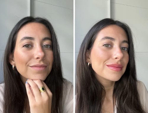 Customer photo review of Voluminizador de Lábios GLUMI
