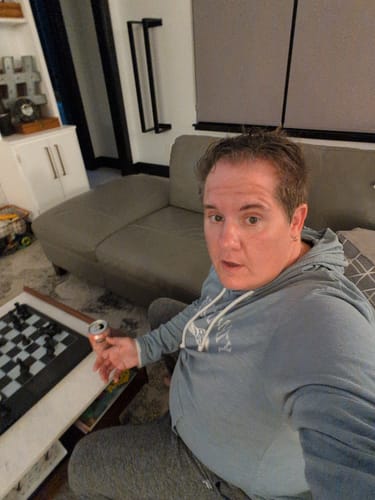 Customer photo review of Hunkerin Stool