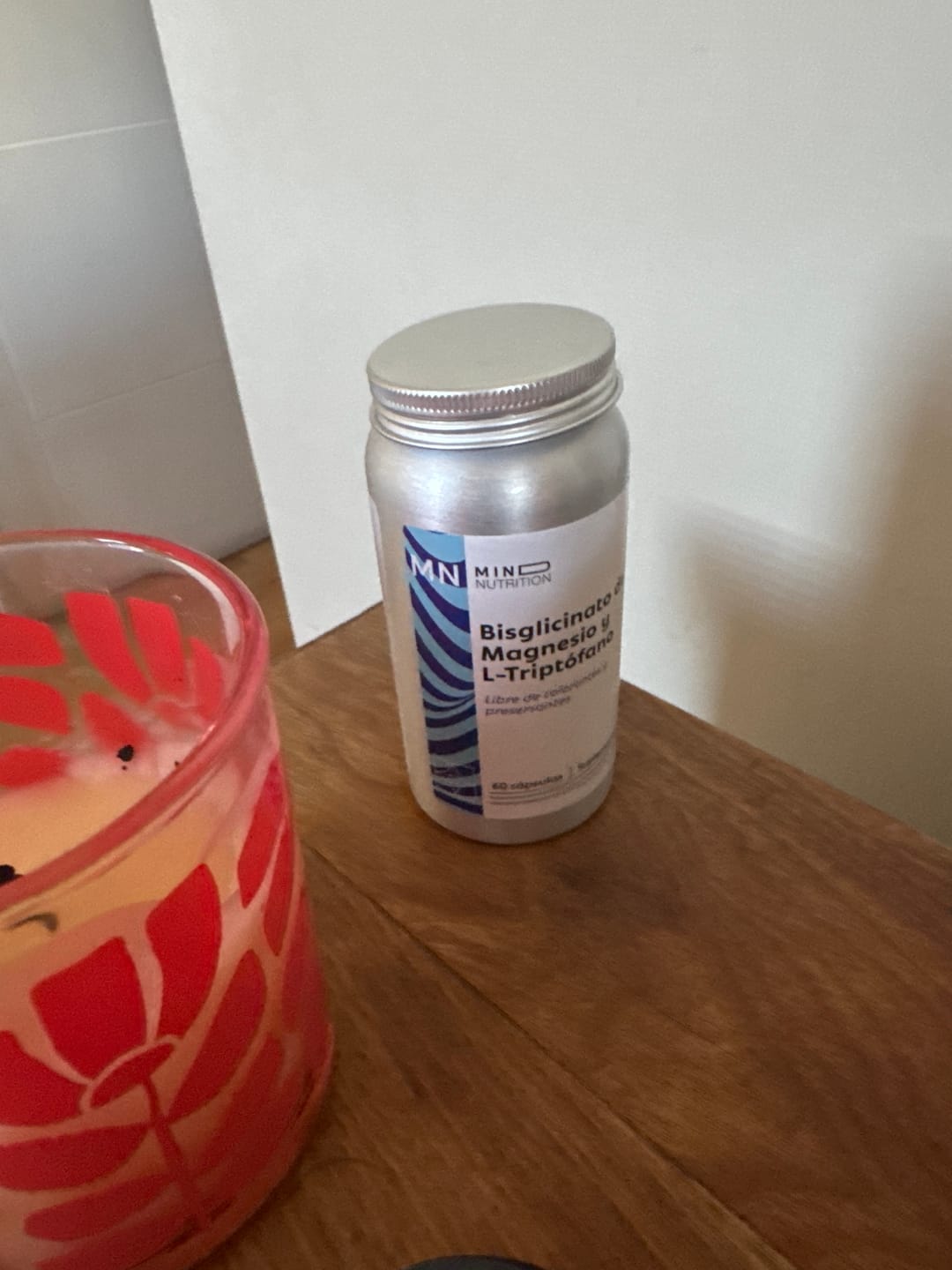 Customer photo review of Bisglicinato de Magnesio + L- Triptofano