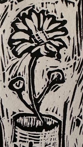 Customer photo review of Speedball Speedy Carve - Kit Grabado en Linóleo Super Value