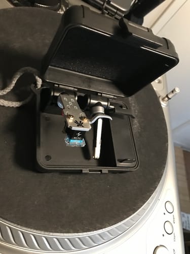 Customer photo review of STOKYO BLACK BOX – Original Black Edition Cartridge Case for DJs