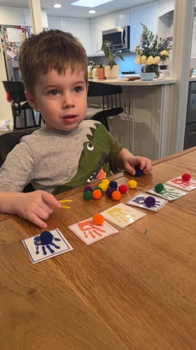 Customer photo review of The Toddler Box- Monthly