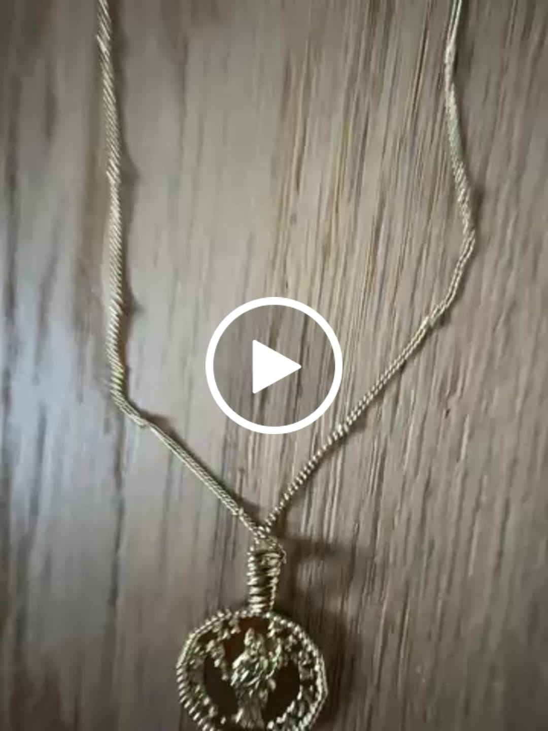 Customer video review of Athena Coin Necklace