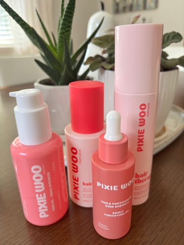 Customer photo review of Pre-Wash Fortifying Rosemary Oil for Scalp