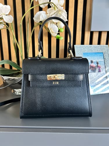 Customer photo review of Polly Top Handle Bag