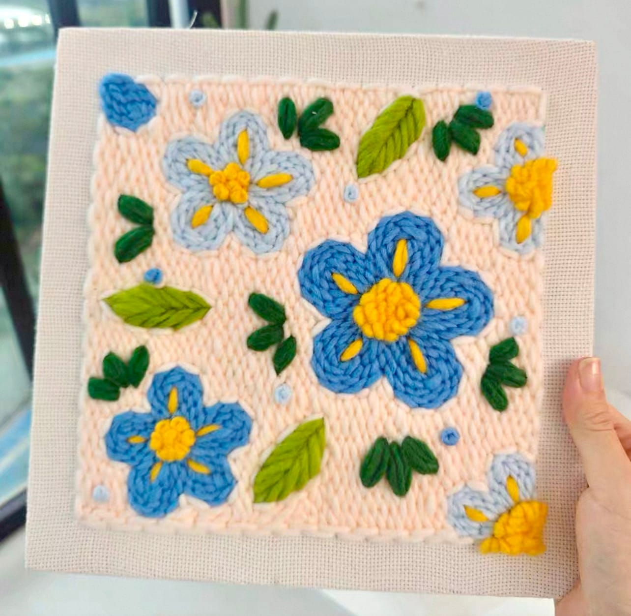 Customer photo review of HealingWeave™ Punch Stitching Kit