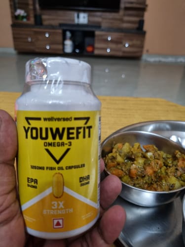 Customer photo review of YouWeFit Omega-3 Fish Oil (60 Capsules), 1250mg