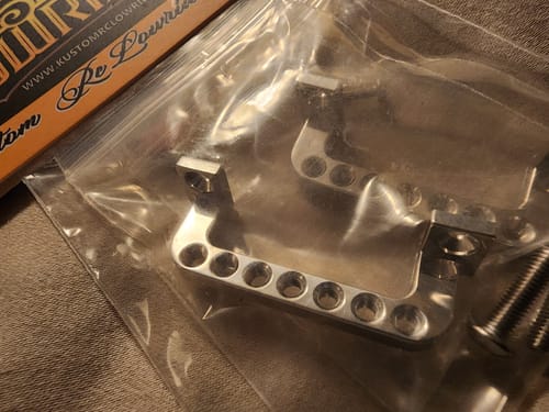 Customer photo review of NEW! Adjustable Link Mount Set