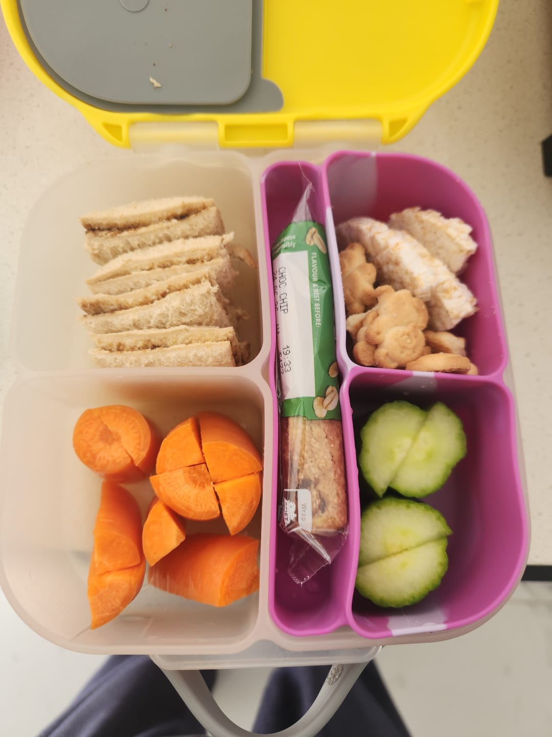 Customer photo review of b.box Silicone Bento Tray - Mini - Cosmic - PRE-ORDER