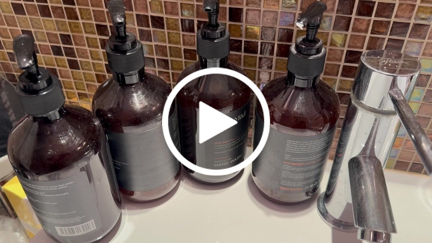 Customer video review of Exfoliating Hand Wash With Dead Sea Minerals 500ml
