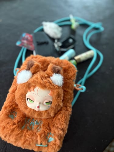Customer photo review of DODO NAMI Midnight Disco Series Phone Case Vinyl Plush Blind Box