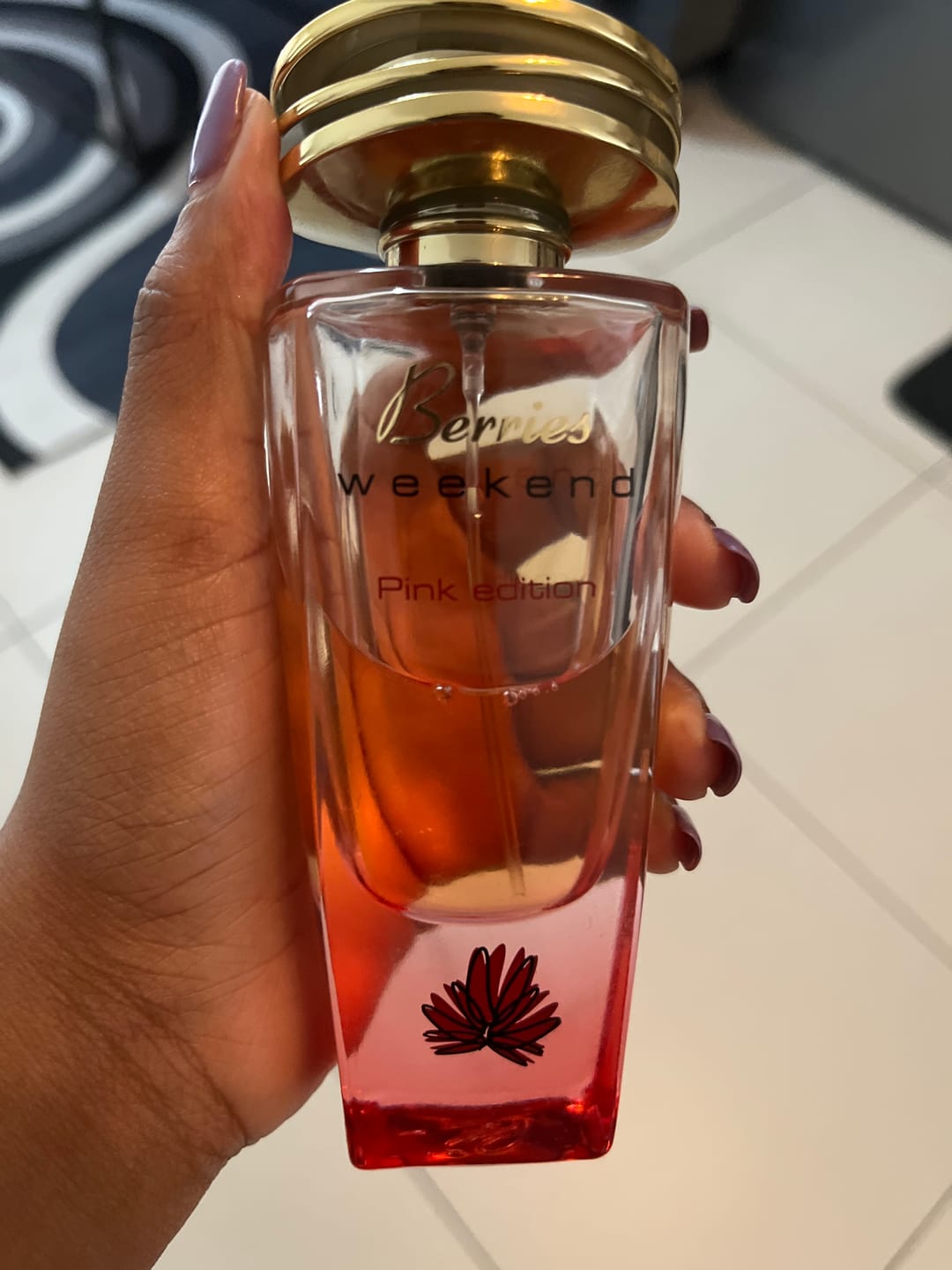 Customer photo review of Berries Weekend pink edition 100ml