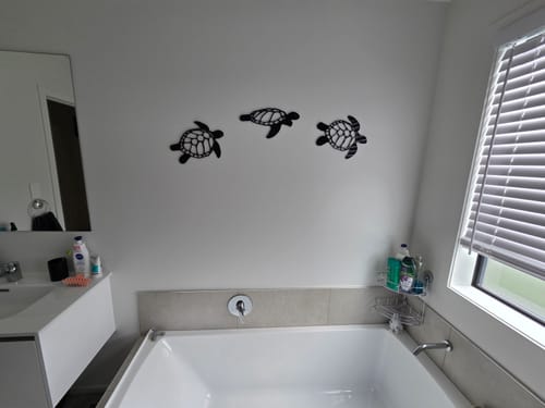 Customer photo review of Sea Turtle Wall Art Set
