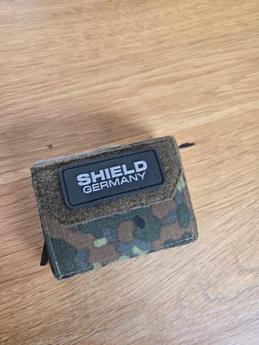 Customer photo review of Tactical Wallet Münzfach - 5-Farben Flecktarn