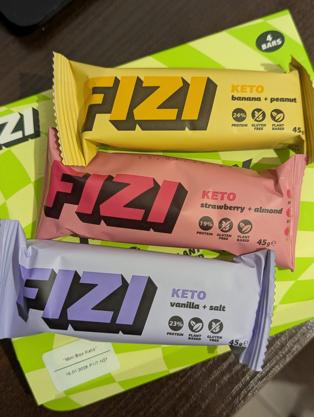 Customer photo review of MINI BOX KETO 4 szt